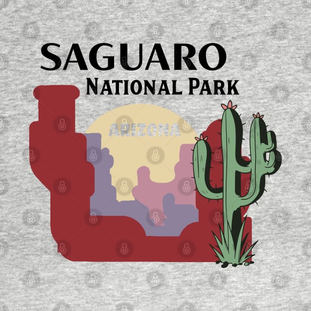 Saguaro National Park Arizona by Alexander Luminova